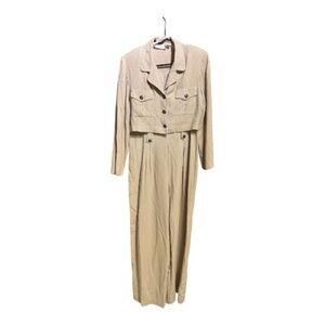 Elegant Tan Pantsuit for Juniors or Women